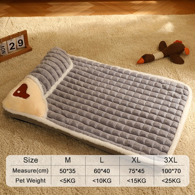 Winter Super Warm Dog Mat Thickened Dog Sofa para sa Small Medium Large 