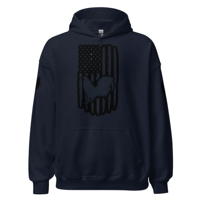 American Flag Gamefowl Hoodie