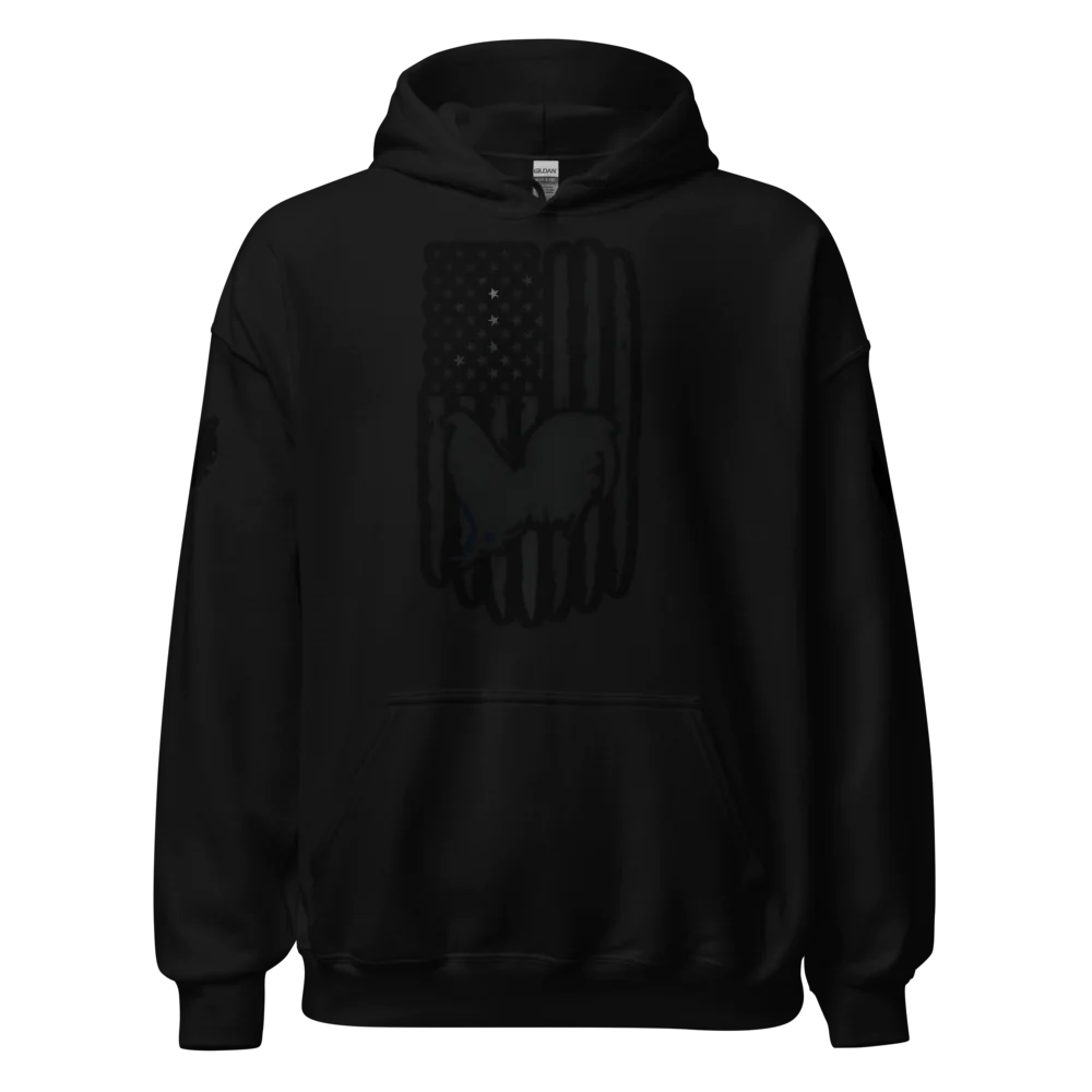 American Flag Gamefowl Hoodie