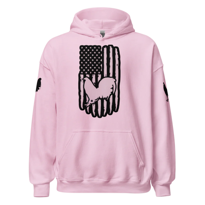 American Flag Gamefowl Hoodie