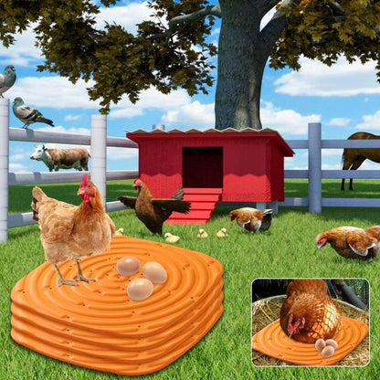 Nesting Box Liners Chicken Box Nesting Coop Mat Reusable Chicken Bedding For Coop Portable Chicken Laying Boxes Pad For Hen