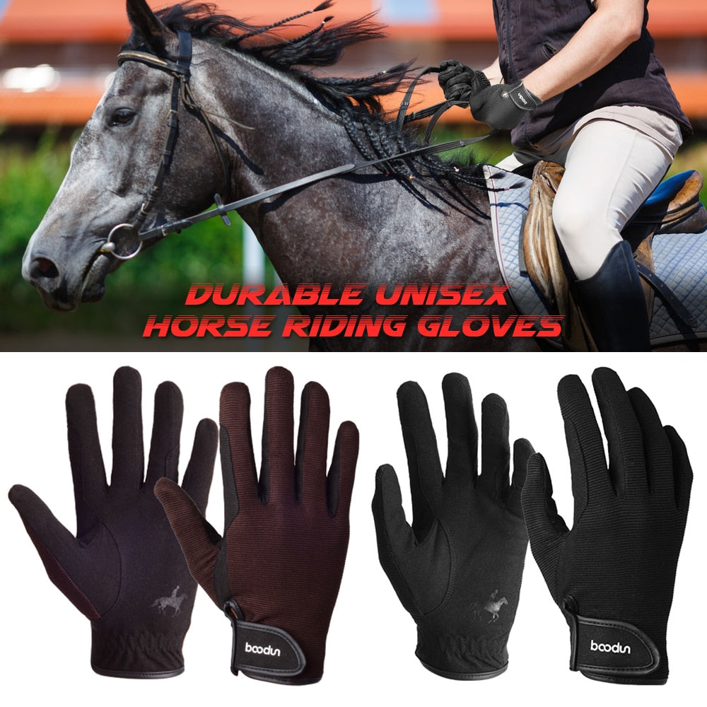 Propesyonal na Riding Gloves Mga Equestrian Horse Riding Gloves 