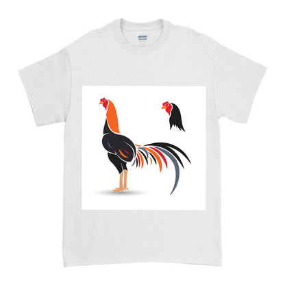 Oriental Fowl Graphic Tee