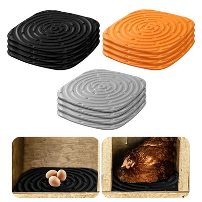 Nesting Box Liners Chicken Box Nesting Coop Mat Reusable Chicken Bedding Para sa Coop Portable Chicken Laying Boxes Pad Para sa Hen 