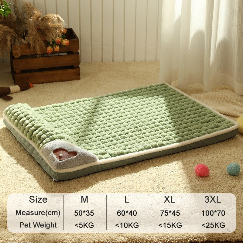 Winter Super Warm Dog Mat Thickened Dog Sofa para sa Small Medium Large 