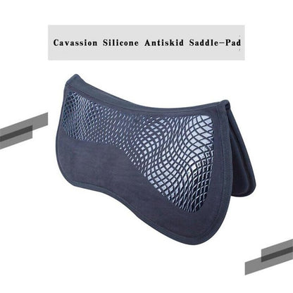 Cavassion Professional Saddlery Equipment Anti-skid Sillicone Saddle Pad