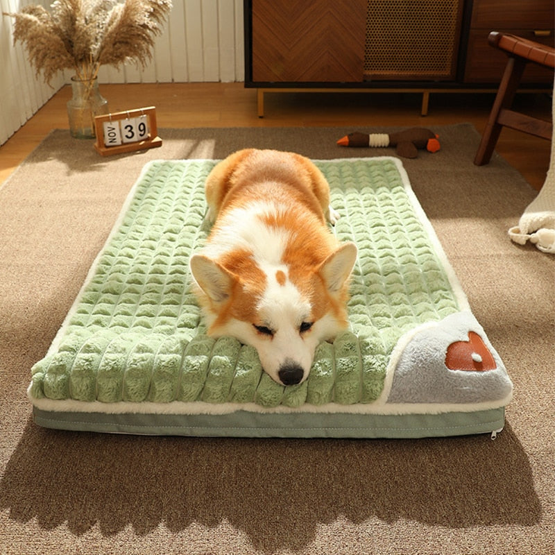 Winter Super Warm Dog Mat Thickened Dog Sofa para sa Small Medium Large 